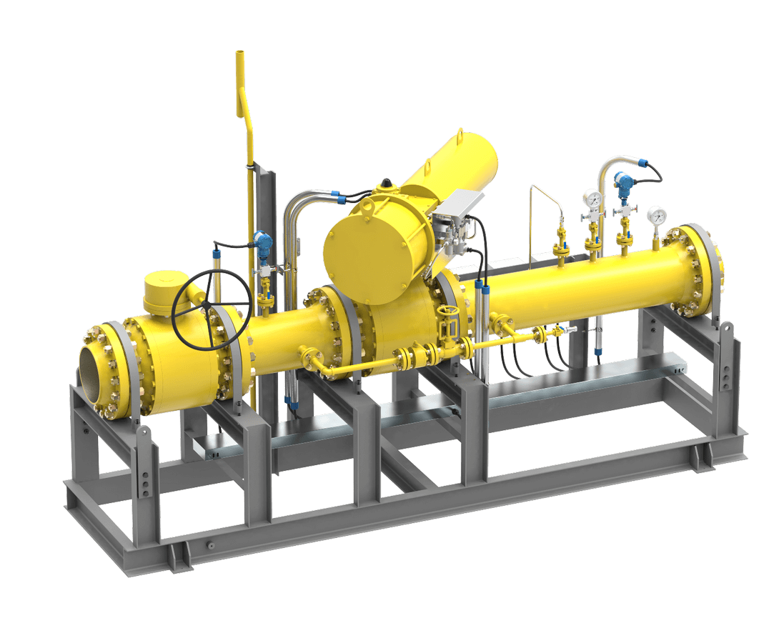 Inlet skid system Petrogas