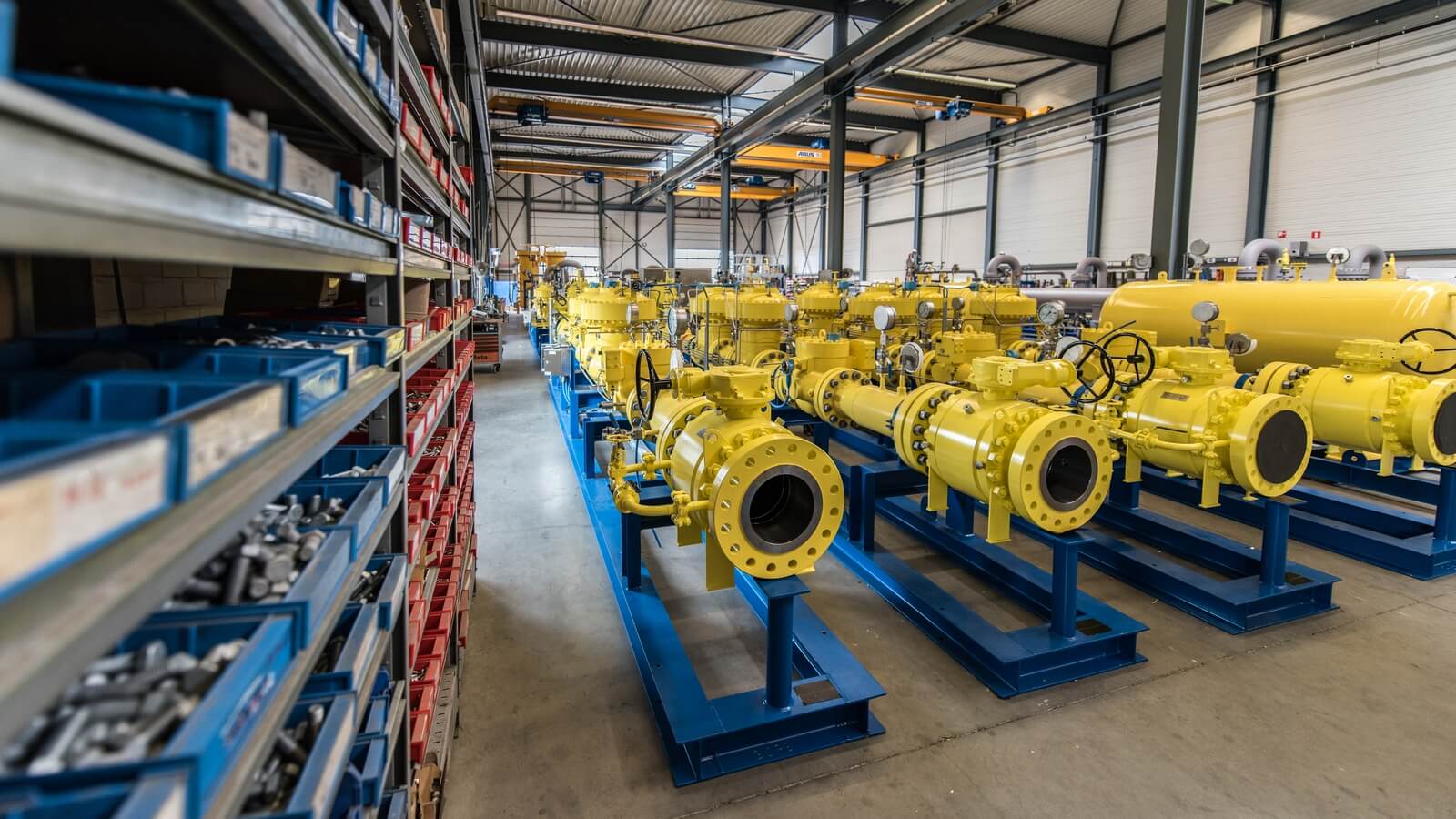 Reducing gas pressure Petrogas